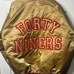Rare Vintage Chalk Line Super Bowl 49ers San Francisco Snap Up Jacket XL